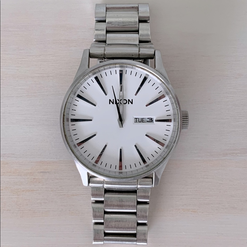 Nixon Sentry Stainless Steel Watch